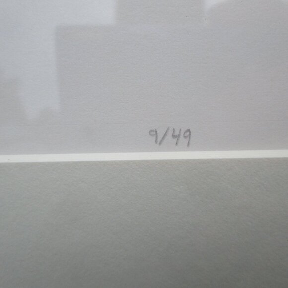 Micah Schwaberow Nude Woodblock Print "Bonney Through Thick and Thin"  Rare 9/49 - Picture 4 of 9